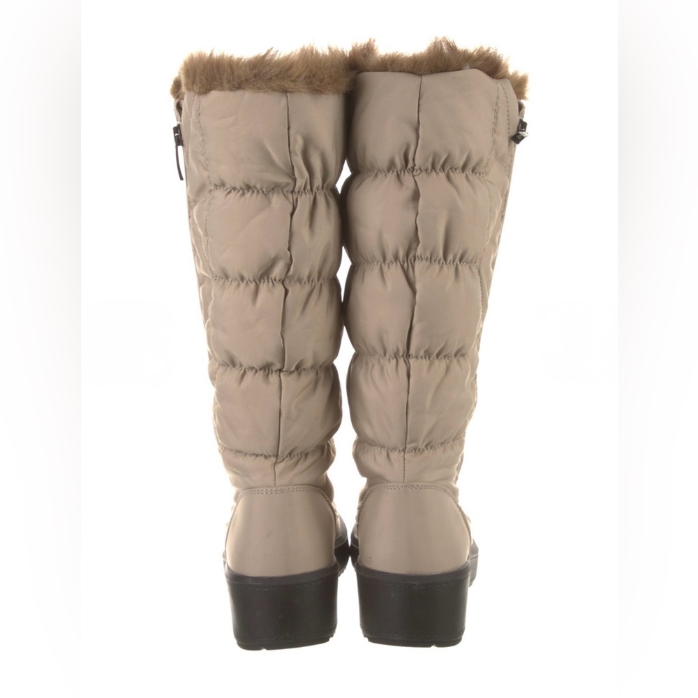 Pajar Women's Beige Quilted Winter Boots - Picture 4 of 6